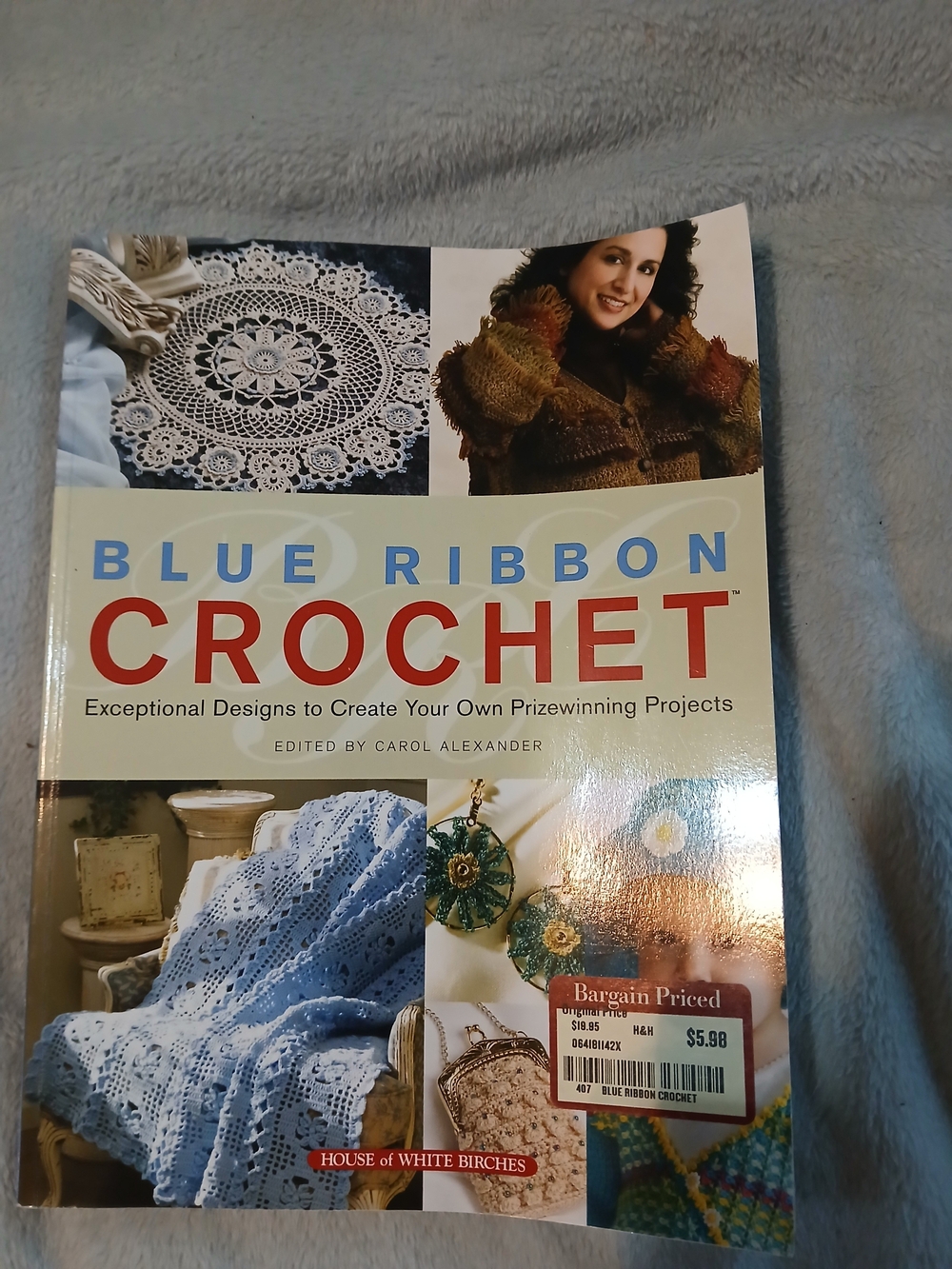 Crochet Book - Blue